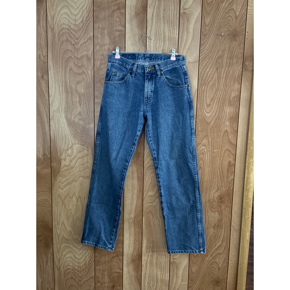 Wrangler Hero Authentic Regular Fit Blue Jeans Mens 29x30 96501DS Medium Wash